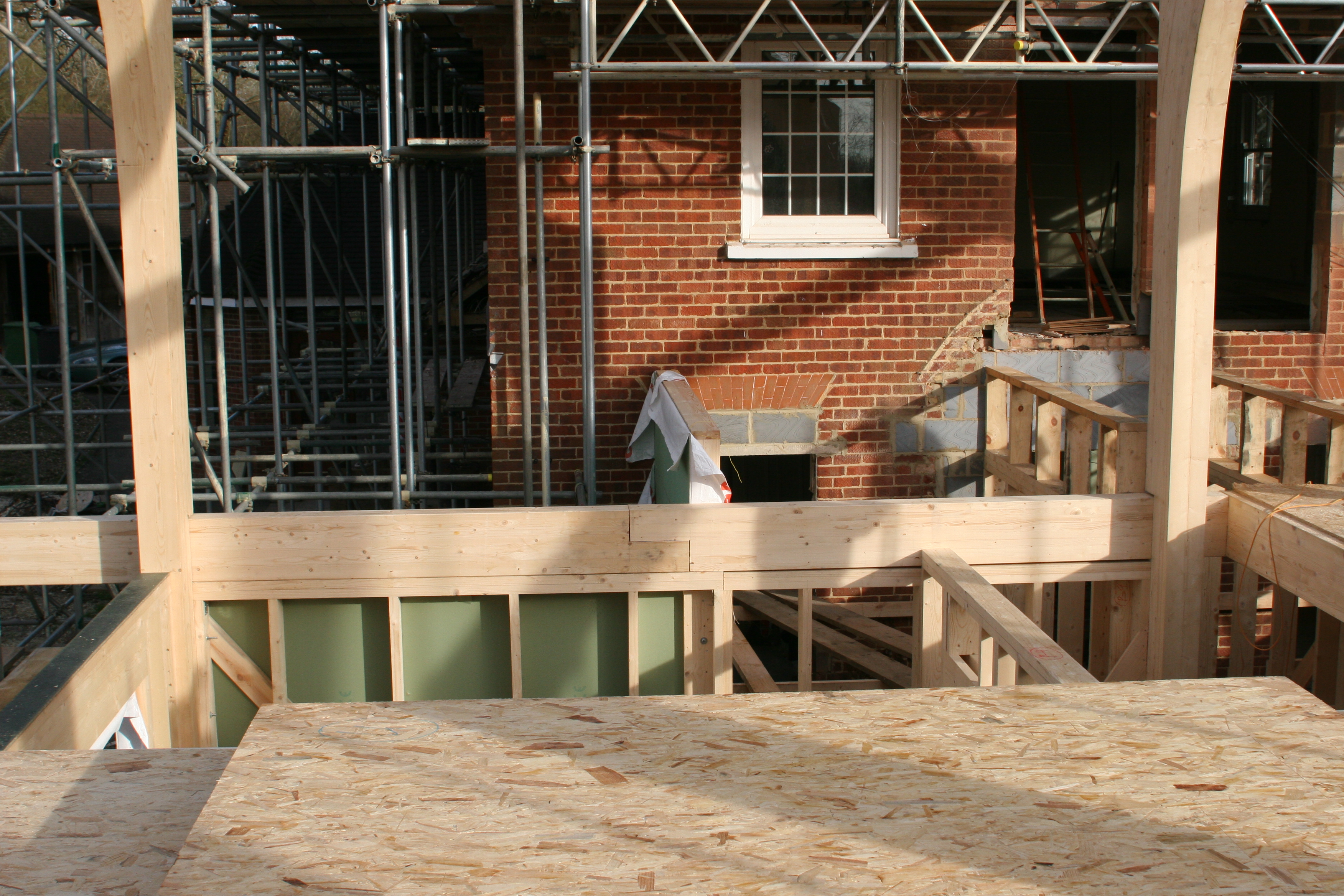 First floor extension structure
